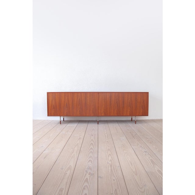 Brown 29A Sideboard by Arne Vodder for Sibast, Denmark, 1950s For Sale - Image 8 of 18