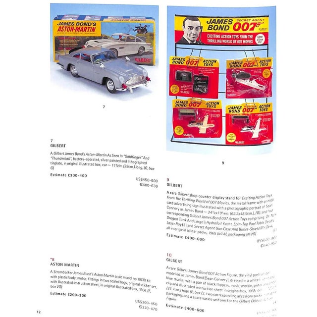 James Bond - 14 February 2001 Christie's South Kensington For Sale - Image 9 of 18