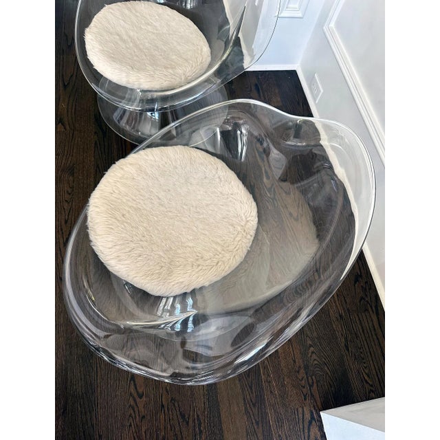 Daffodil Lounge Chairs by Erwin & Estelle Laverne - a Pair For Sale - Image 10 of 12