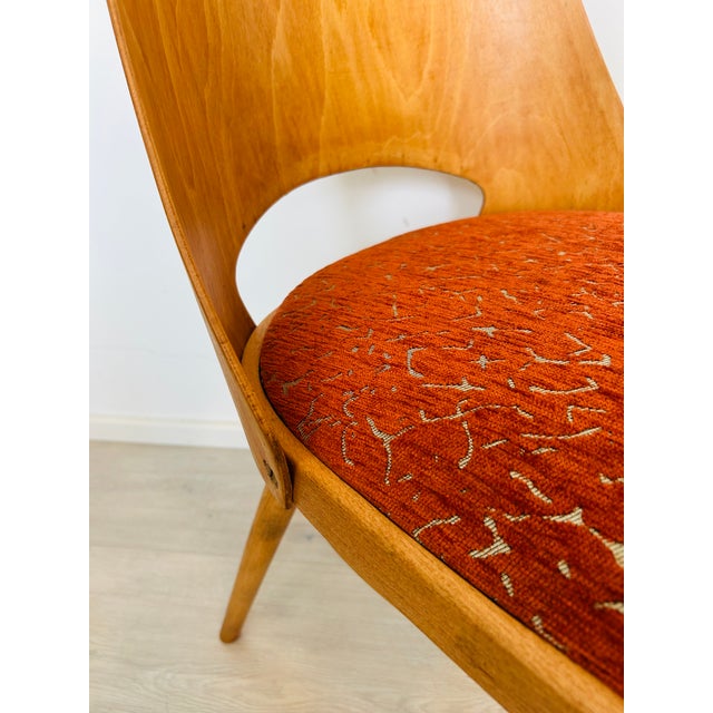 Mid-Century Modern Dining Chair by Radomír Hofman for Ton, 1950s For Sale - Image 10 of 13