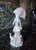 Mid-Century Modern Vintage Lladro Glossy Porcelain Figurine #4510 "Girl With Umbrella and Geese" (Jg) For Sale - Image 3 of 7
