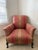 Add warmth and character to any room with this beautiful vintage traditional upholstered accent chair. Featuring a classic...