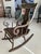 Wood Mid-20th Century Farmhouse Folk Art Hand Painted Rocking Chair For Sale - Image 7 of 17