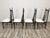 White Mid-Century Dining Chairs, Set of 4 For Sale - Image 8 of 18