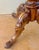 20th Century Spanish Carved Wood Pedestal Side Table, 1950 For Sale - Image 12 of 16