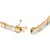 Contemporary 14K Yellow Gold 1.00 Cttw Baguette Diamond Channel Link Bracelet For Sale - Image 3 of 5