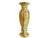 Embrace the timeless elegance of mid-20th century craftsmanship with this stunning solid onyx vase, masterfully carved...