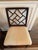 Chippendale 1960s Chinese Chippendale Cockpen Dining Chairs, New Upholstery — Set of 6 For Sale - Image 3 of 6