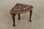 Vintage Anglo Indian Round Inlaid Coffee Table W. 4 Stools For Sale - Image 14 of 18