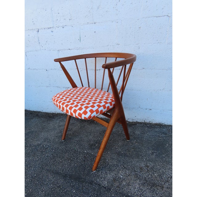 Brown Sibast Mobler Tanier Selection Danish Modern Mid Century Side Dining Chair 6151 For Sale - Image 8 of 12