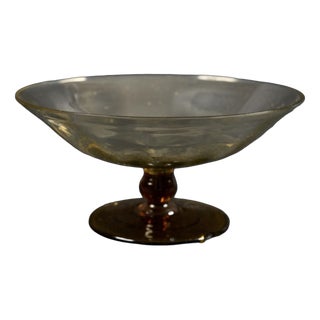 Italian Glass Bowl attributed to Vittorio Zecchin, 1940s For Sale