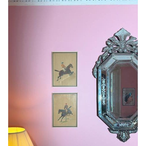 Late 19th-century french equestrian chromolithograph prints by ernest alexandre bodoy, a. Legras. Capturing the...