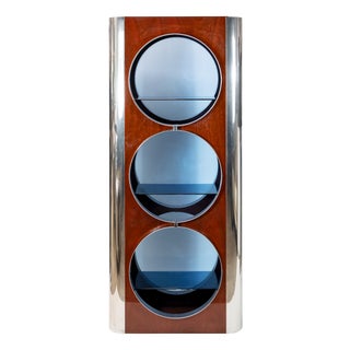 Vintage Italian Showcase Bar, 1980s For Sale