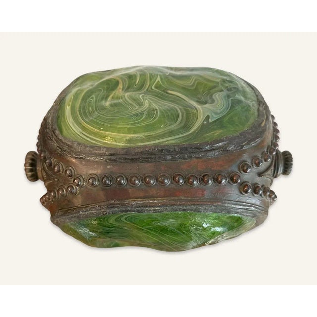 Tiffany Studios Tiffany Studios Turtle Back Desk Lamp Circa 1900 For Sale - Image 4 of 12