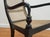 Early 19th Century Ebony Carved Grandfather Shell Mark Chair For Sale - Image 16 of 17
