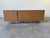 1980s Postmodern Laminated Tortoiseshell & Brushed Steel Plinth Base Coffee Table on Wheels For Sale - Image 10 of 12