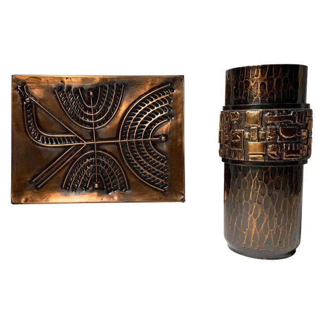 Mid Century Iparmuveszeti Vallalat Hungarian Vase For Sale - Image 11 of 11