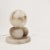 Mid-Century Modern Spanish Alabaster Cubist Table Lamp, 1950s For Sale - Image 3 of 9