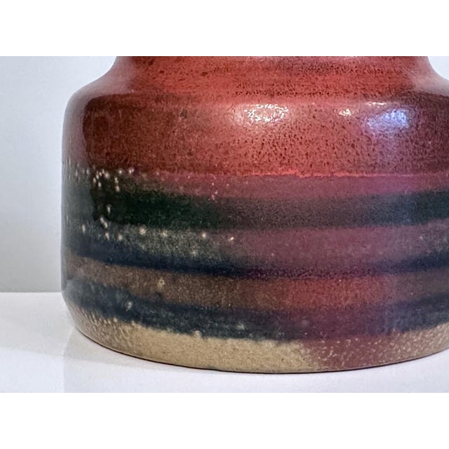 Sculptural Studio Ceramic Art Vase by Jürgen Riecke, Germany, 1960s For Sale - Image 9 of 12