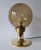 Very Midcentury Large Table Brass Lamp, Switzerland, 1970s For Sale - Image 3 of 12