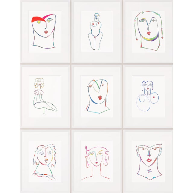 American "Kiss Me" Parker People Portraits: Palm Beach Series by Ronald K. Parker For Sale - Image 3 of 3