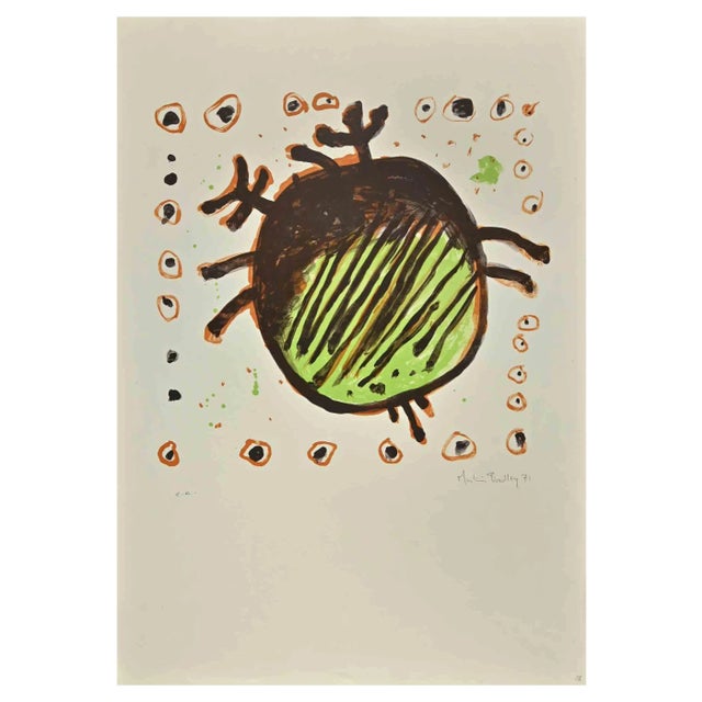 Martin Bradley, Untitled, Lithograph, 1971 For Sale