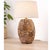 Bring coastal charm and vintage character into your space with this unique shell-shaped table lamp. Featuring a textured...