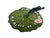 Metal Edwardian Cast Iron Lily Pad Sundial with Leaping Frog For Sale - Image 7 of 7