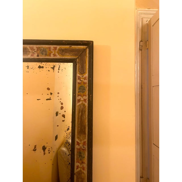 Early 19th Century Italian Carved Wood Casetta Frame Mirrors, Set of 2 For Sale - Image 6 of 9