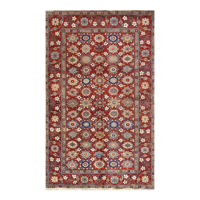 Pasargad Home Antique Ferehan Area Rug, 4' 1'' X 6' 9'' For Sale