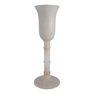 Alabaster Urn Lamp For Sale