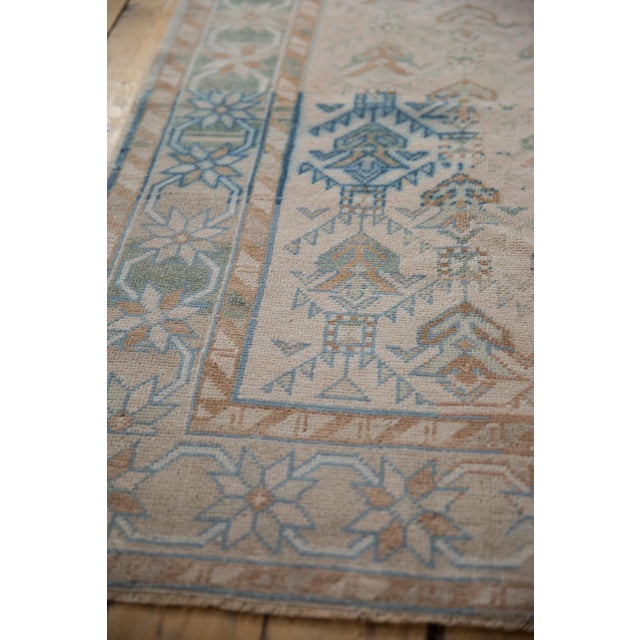 Textile Vintage Distressed Oushak Rug Runner - 4'11" x 10'5" For Sale - Image 7 of 10