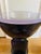 Contemporary Sylvan s.f. Elba Charcoal Parchment, Brass & Resin Side Table by Sylvan Fiss For Sale - Image 3 of 18