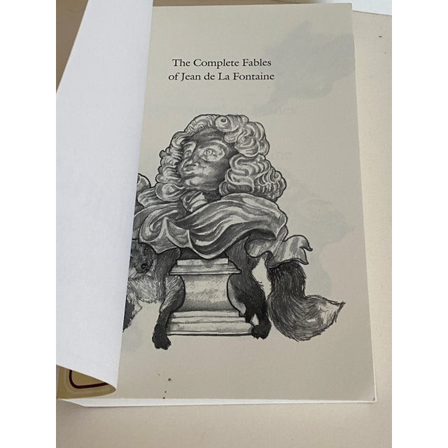 Complete Fables of Jean De La Fontaine - Floor Sample Book For Sale - Image 9 of 12