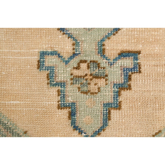 Mid 20th Century Oushak Anatolian Wool Carpet For Sale - Image 6 of 10