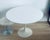 1950s Authentic Eero Saarinen for Knoll 42” Round Tulip Table Mid Century Modern Vintage For Sale - Image 5 of 11