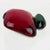 Kaso Red Apple Acrylic Lucite Clip Earrings For Sale In Atlanta - Image 6 of 7