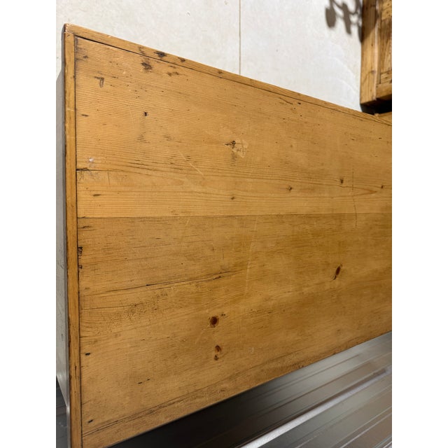 Antique Pine Two Over Three Drawers - Chest of Drawers From England For Sale - Image 15 of 18