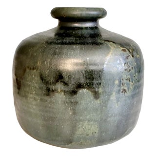 Organic Studio Ceramics in Blue-Green from Hubertus Menzel, Germany, 1970s For Sale