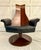 1970's Westnofa Norwegian Modern Reclining Lounge Chair and Ottoman For Sale - Image 17 of 18