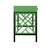 Not Yet Made - Made To Order Chippendale Writing Desk - Bright Green For Sale - Image 5 of 9
