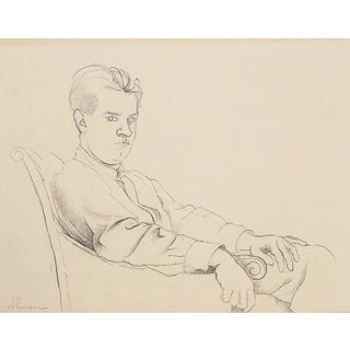 Portrait of a Boy - Original Lithograph - 20th Century 20th Century For Sale