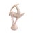 Haeger Pottery Pink Gazelle Sculpture 1986 For Sale - Image 14 of 16