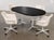 Mid 20th Century Mid-Century Modern Table & Chairs. Black and White. Vintage McM. For Sale - Image 5 of 5