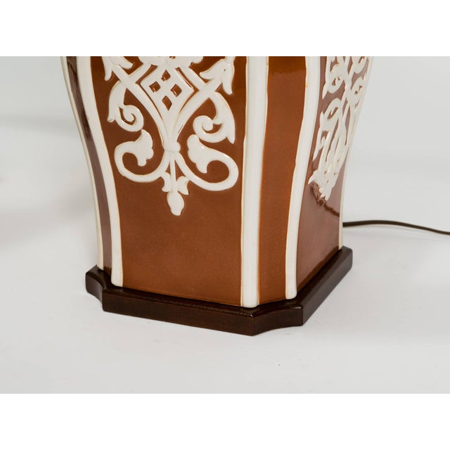 Frederick Cooper Ginger Jar Lamps a Pair Chairish