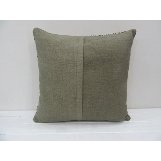 Contemporary Handmade Kilim Pillow Cover For Sale - Image 3 of 4