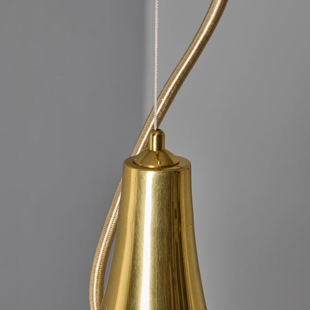 Paavo Tynell 'A1965' Counterweight Pendant Lamp in Brass for Gubi For Sale - Image 13 of 15