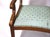 Vintage Armchair with Rattan Back For Sale - Image 10 of 10