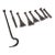 Antique Shipwrights' Caulking Irons Vintage Industrial Decor For Sale