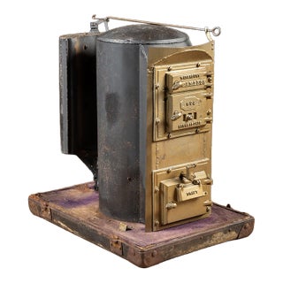 Antique Cast Iron Waterbury Seemless Furnace Salesman Sample For Sale